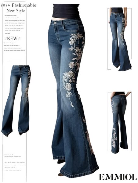 Emmiol 2024 Flare Jeans Online Store. Best Flare Jeans For Sale | EMMIOL